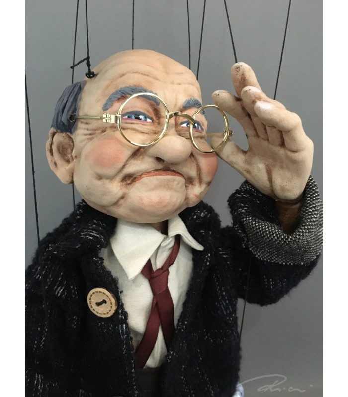 Old Man Joe Marionette Puppet